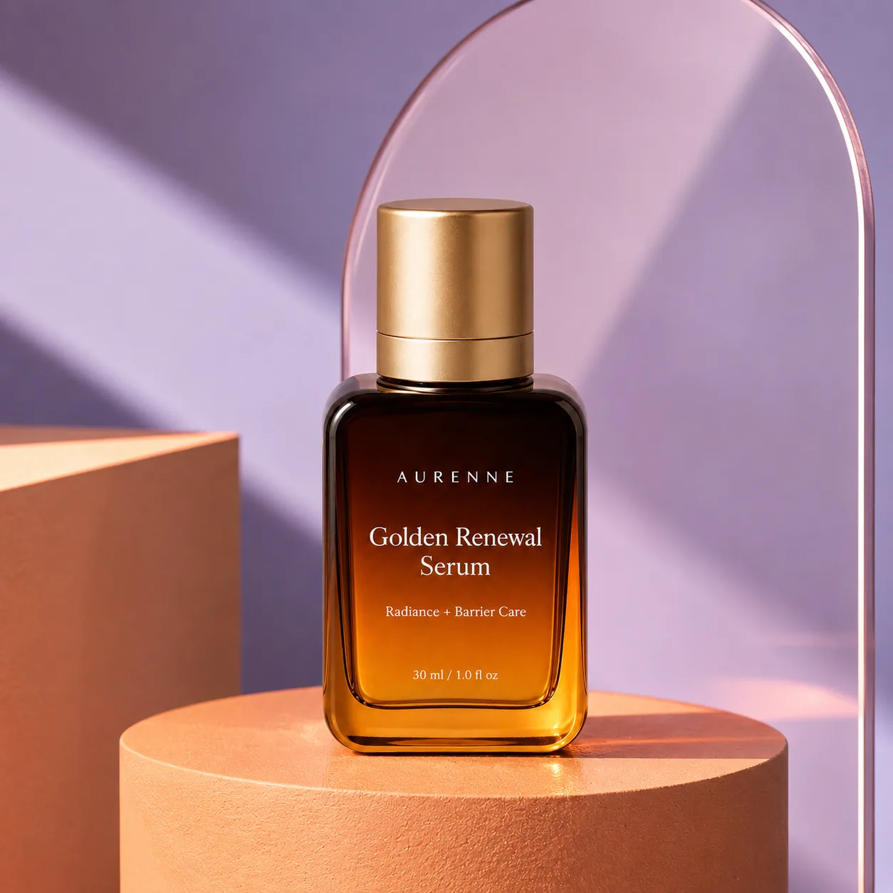 Skincare product photo turned into a polished ecommerce product image