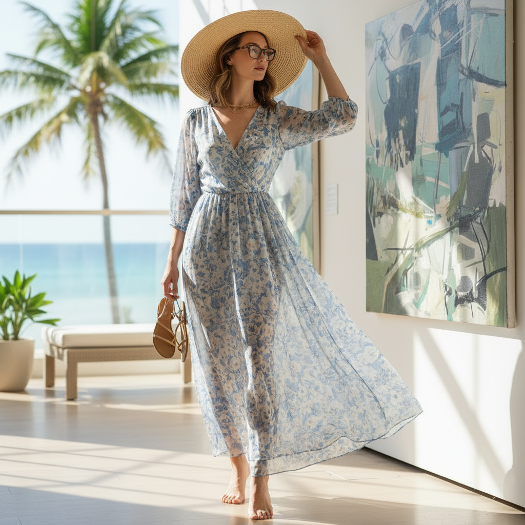 AI-generated result: Generate Elegant Vacation & Resort Looks